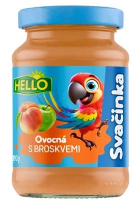 Hello Ovocná svačinka s broskvemi