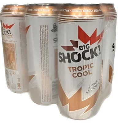 Big Shock! Zero Tropical 6x500 ml