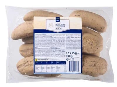 Metro Chef Bagetky vícezrnné 12x75g k dopečení