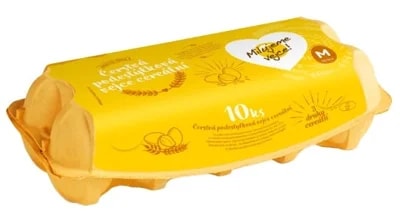 Milujeme vejce Čerstvá cereální vejce podestýlková M