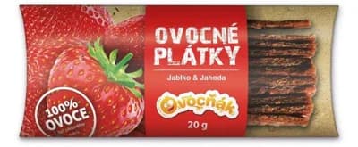 Ovocňák plátky Jablko-Jahoda