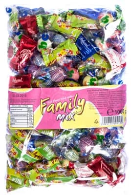 Family mix plněné bonbony