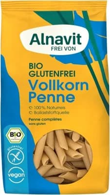 Alnavit BIO Penne bezlepkové z celozrnné rýžové mouky