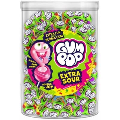 GUM POP Lízátko kyselé 100 x