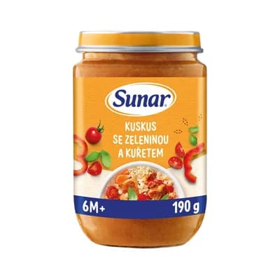 Sunar Příkrm kuskus se zeleninou a kuřetem
