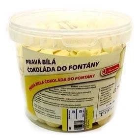 Kovandovi Čokoláda do fontány bílá