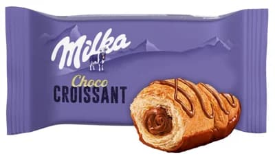 Milka Croissant s čokoládovou náplní