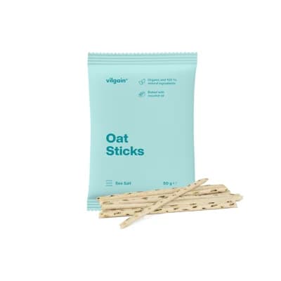 Vilgain Oat Sticks BIO – mořská sůl