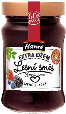 Hamé Extra džem Lesní směs méně sladký