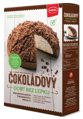 Semix Čokoládový dort bez lepku