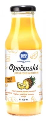Bohemilk Opočenské jogurtové smoothie Ananas, banán, pomeranč