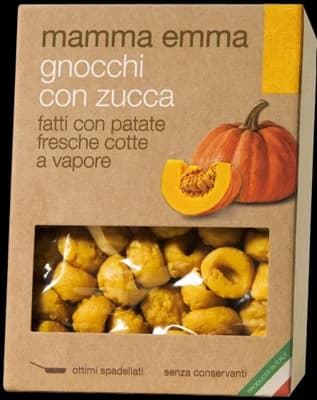 Mamma Emma Dýňové gnocchi z čerstvých brambor