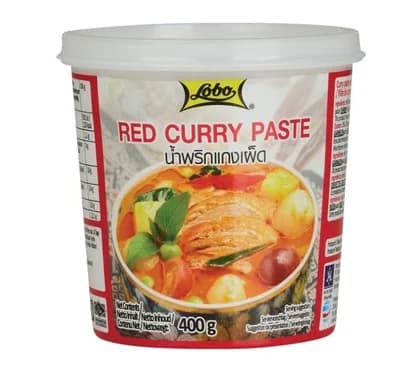 Lobo kari pasta červená