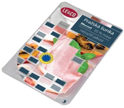 LE&CO Pražská šunka nejvyšší jakosti s obsahem masa 95 %