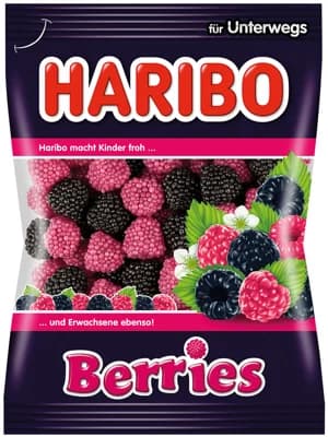Haribo Berries Želé Bonbóny ve tvaru lesních plodů