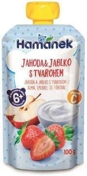 Hamánek Jahoda, jablko s tvarohem