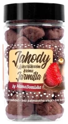 Grizly Jahody v mléčné čokoládě s krémem Jarmilla by Mamadomisha