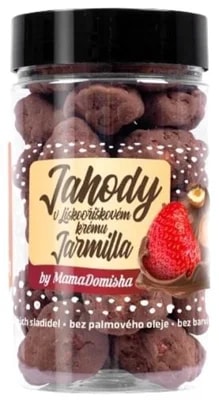 Grizly Jahody v mléčné čokoládě s krémem Jarmilla by Mamadomisha