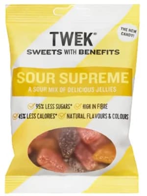 Tweek Gumové bonbony - sour supreme