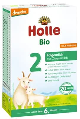Holle BIO Dětská mléčná výživa na bázi kozího mléka 2 od ukončeného 6. měsíce