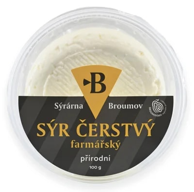 Sýrárna Broumov Čerstvý farmářský sýr přírodní