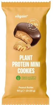 Vilgain BIO Plant Protein Mini Cookies burákové máslo (2×25 g)
