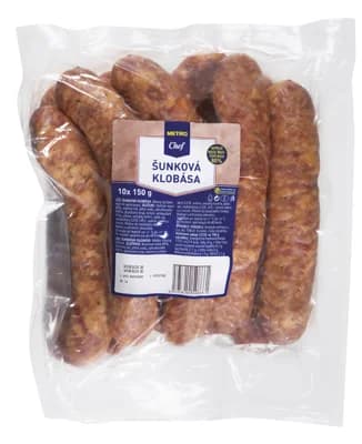 Metro Chef Klobása šunková 10x150g