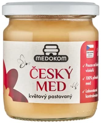 Medokom Český med květový pastovaný