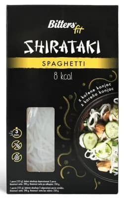 Bitters Fit Shirataki Špagety Slim