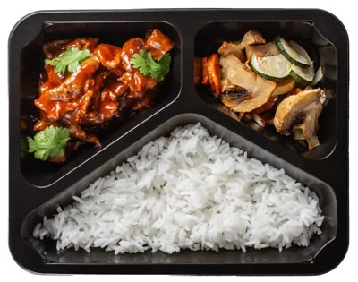 FitKitchen Bibimbap s hovězím masem, zeleninou a rýži