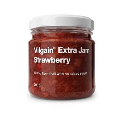 Vilgain Extra džem – jahoda bez přidaného cukru