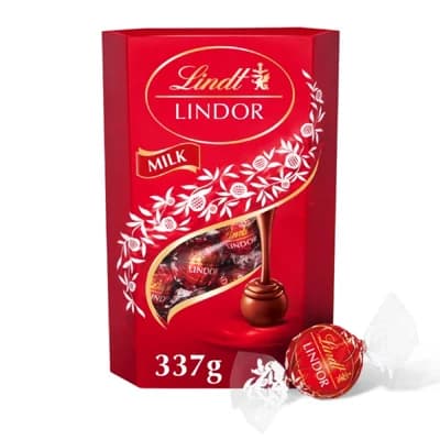 Lindt Lindor pralinky Mléčná čokoláda