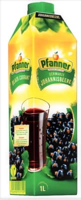 Pfanner Černý rybíz 25% nektar