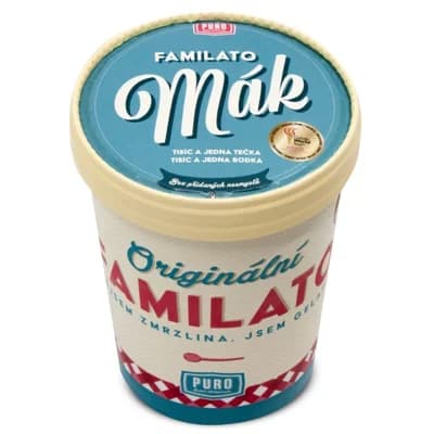 Puro Gelato Makové gelato