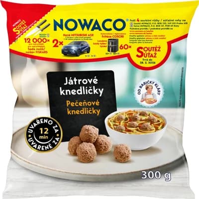 Nowaco Od babičky Kláry Játrové knedlíčky