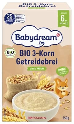 Babydream BIO Třízrnná obilná kaše