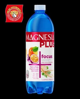 Magnesia Plus Focus meruňka, marakuja, ženšen