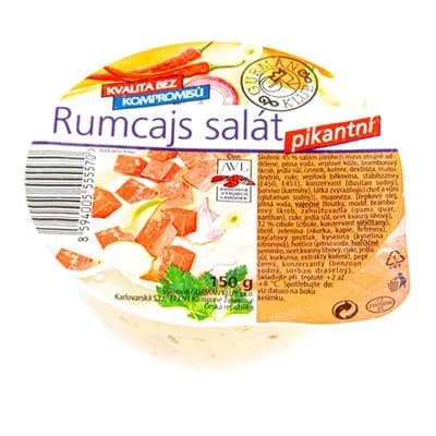 GURMÁN KLUB Salát Rumcajs pikantní majonézový chlaz.