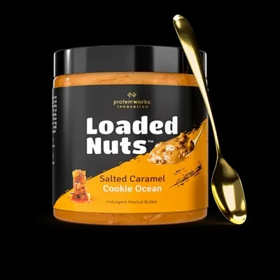 TPW Loaded Nuts slaný karamel sušenky