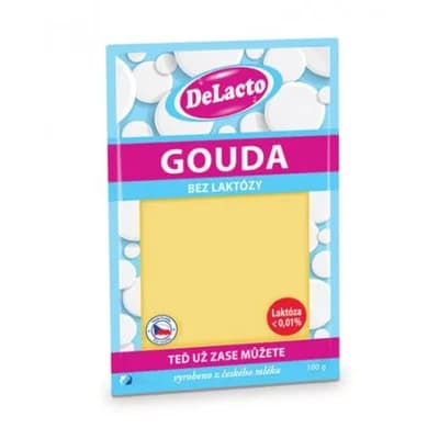 DeLacto Gouda 48% - plátky
