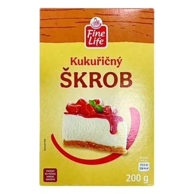 Fine Life Škrob kukuřičný 9 x