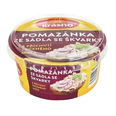 Pomazánka ze sádla se škvarky chlaz. 150 g