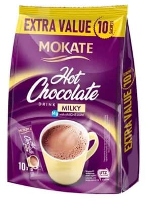 Mokate Chocolate Milk Čokoláda horká mléčná 10x18g