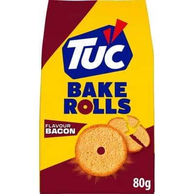Tuc Bake Rolls příchuť slaninová