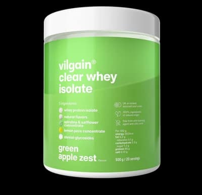 Vilgain Clear Whey Isolate Green apple zest