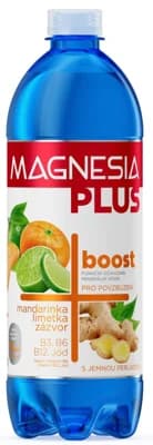 Magnesia Plus Boost mandarinka, limetka, zázvor