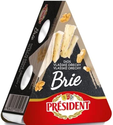 Président Brie ořechový
