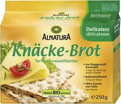 Alnatura BIO Knäckebrot z celozrnné žitné mouky