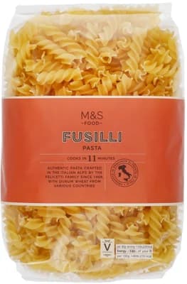 Marks & Spencer Těstoviny fusilli vyrobené z krupice z tvrdé pšenice
