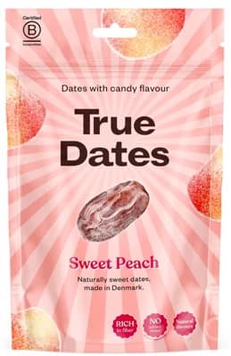 True Dates Datle s příchutí broskve